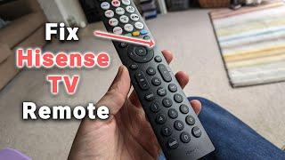 Hisense TV Remote Not Working? | Buttons Broken / No Control? Use this Fix!