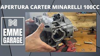 [1] MINARELLI 100cc CRANKCASE OPENING AND PREPARING FOR SANDBLASTING || @Emme_Garage_