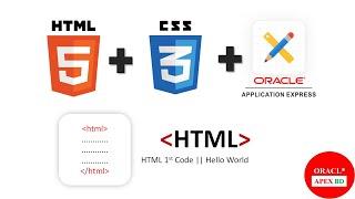 Oracle Apex Tutorial for Beginners 5 # HTML Image