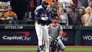 450 FOR THE LEAD!! Yordan Alvarez crushes a MASSIVE World Series homer!