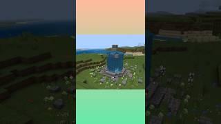 Easy and Beautiful Fountain #shorts #shortsfeed #shortabeta #minecraft #minecraftgameplay