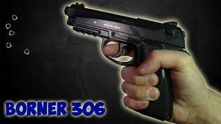 Пневматический пистолет Borner Sport 306, копия Crosman C31.