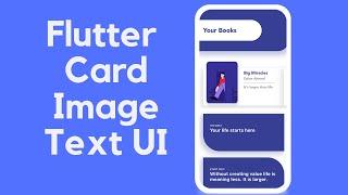 Flutter Card UI | Flutter Listview | Flutter Card Widget | Flutter UI Design | Scrollable Listview