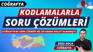 KODLAMALARLA - Coğrafya Soru Çözümleri - 2 I Enes Hoca I #kpss #kpss2024