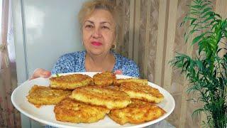 Наши любимые оладьи из кабачков .Рецепт вкуснейших оладьев.