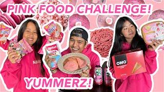 EATING PINK FOOD ONLY FOR A DAY! | Grae and Chloe ft Althea