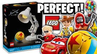 LEGO Disney Pixar Lamp Luxo Jr IDEAS Set OFFICIALLY Revealed - PERFECT Addition