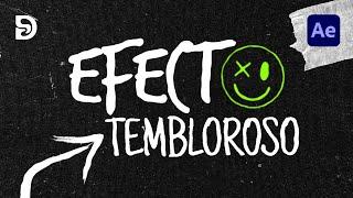 Tutorial Texto Tembloroso en After Effects | Animación de Texto Estilo Comics | JIttery Text