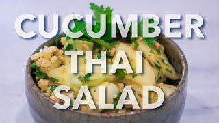 Sergei’s Raw Food Cucumber Salad Recipe 