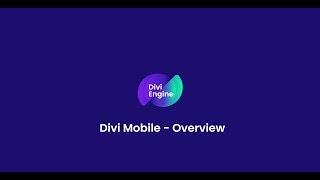 Divi Mobile - Plugin Overview