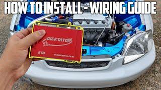 How to Install Dicktator ECU - Wiring & Sensors Guide