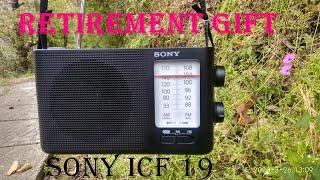 Retirement Gift Sony ICF-19 Radio