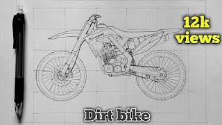 Dirt Bike Drawing