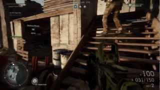 Medal of Honor Warfighter - Multiplayer gameplay - Combat mission (AL Fara Cliffside) HD