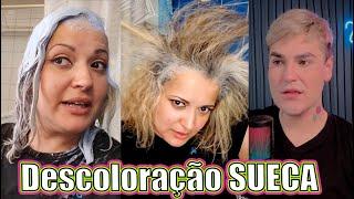 DESCOLORINDO O CABELO NA SUÉCIA COM PÓ DA IGORA