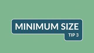 How to Set a Minimum Size for a Box (Pins & Boxes for Ae Tip 3)