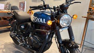 New Royal Enfield Hunter 350 mode 2025 BS7 Price Features & Hunter 350 Mileage Reviews full details