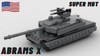 Lego Abrams X Main Battle Tank Tutorial