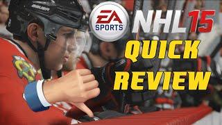 NHL 15: Quick Review