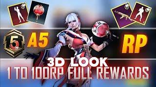 A5 Royal Pass 1 to 100 Rp Leaks | Free Emotes , Upgradable Skin | Special Vehicle Skin | PUBGM