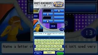 FAMILY FEUD - NINTENDO DS SHORTPLAY #nintendods #ndsclassic #shorts #familyfeud
