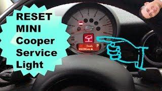 How To Reset MINI Service Light (06-13)