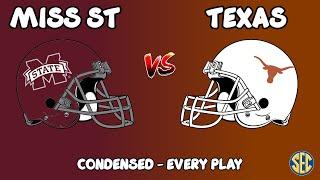 Texas vs Mississippi State Every Play