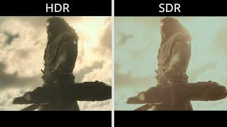 The Hobbit: An Unexpected Journey HDR vs SDR Comparison