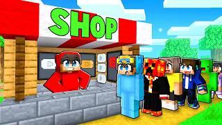 I Opened a YOUTUBER Shop in Minecraft!