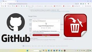 How to Delete Github Repository Permanently