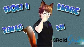 How I make tails in Vroid studio