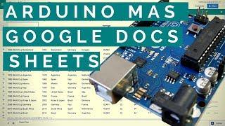 #Streaming Uniendo Arduino y Google Docs Sheets con NodeJS