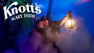 Opening Night Knotts Scary Farm | New Mazes and TONS of Scares!