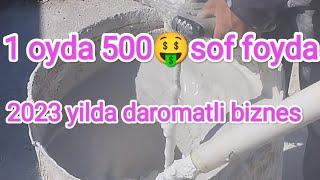 2023 yilda oyiga 500sof foyfa penablok ishlab chiqarish daromadli biznes xalol mexnat,