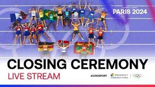 Paris 2024 Olympics Closing Ceremony LIVE | Eurosport | #Paris2024