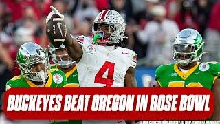 Buckeyes dominate Oregon in Rose Bowl beatdown, advance to CFP semifinal | Ohio State football