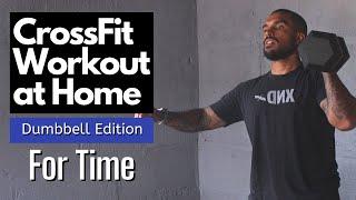 At Home CrossFit Workout | CrossFit Dumbbell Workout At Home