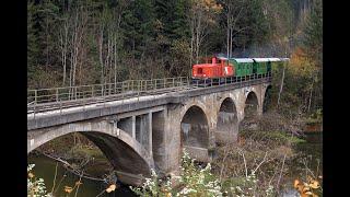 Feistritztalbahn FtB VL 12 von Weiz nach Rosegg und retour am 24. 10. 2024