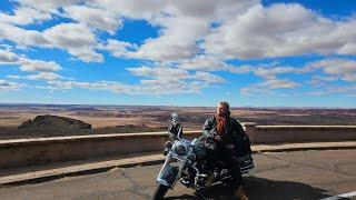 John Allgood and Daisy the Venice Healer visit the Petrified Forest