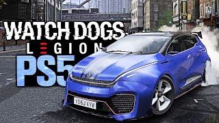 Watch Dogs Legion on PS5 (vs PS4 Pro 4K)