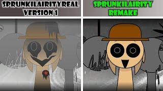 Sprunkilairityreal V1 vs Sprunkilairity Remake | Comparison