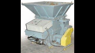 SOLD! Vecoplan RG42/30k 30HP Retech Grinder/Shredder Rotary/Hydraulic Single Shaft