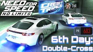 [Need For Speed: No Limits] Crew Trials: Porsche Panamera Turbo (2017) - 6th Day: Double-Cross