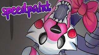 FNAF - mangle speedpaint