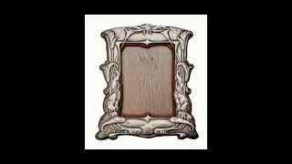 World History- An English silver Art Nouveau picture frame #shorts