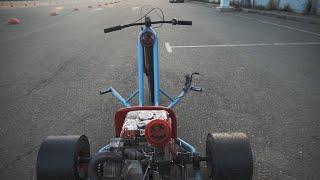 ДРИФТ ТРАЙК ОБЗОР ! DRIFT TRIKE ! РАЗГОН 0-100 km/h