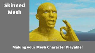 Roblox | Making your Mesh Character Playable