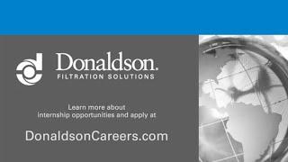 Donaldson Company - Internship Program