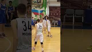 #sportsbasketball #первенствомосквы #гольяново #тринта #1апреля2023 #shorts