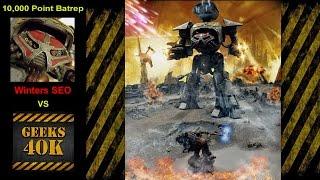 Geeks40k Vs Winters SEO 40,000 Apocalypse 7th Edition Battle Report